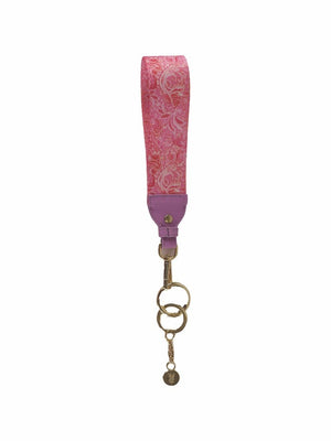 Simply Southern Key Fob - Pink Paisley
