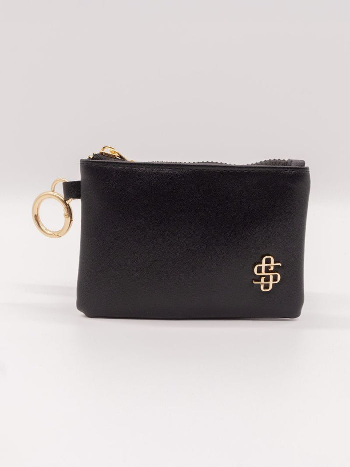 SS Leather Pouch - Black