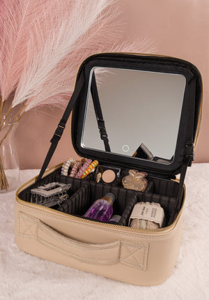 Simply Southern Leather Travel Bag - Ivory