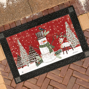 Mat Mate - Garden Snowman