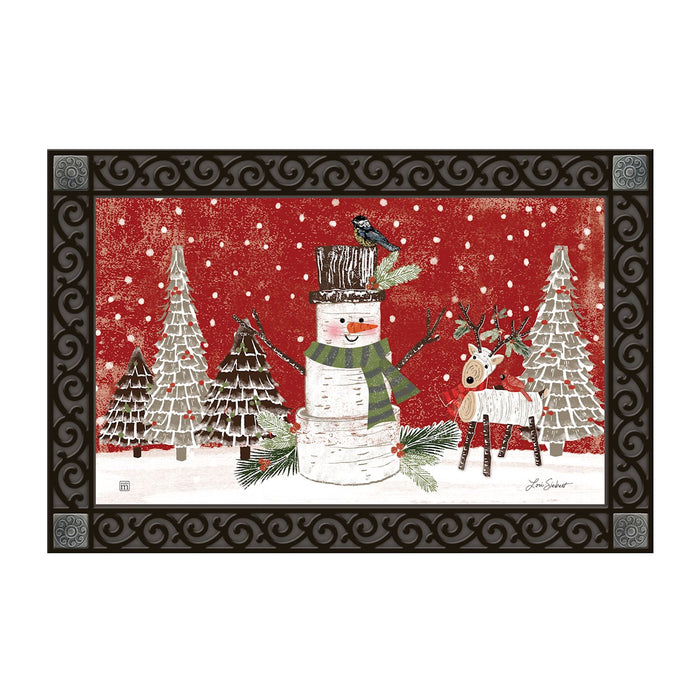 Mat Mate - Garden Snowman
