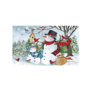 Mat Mate - Snowmen Birds