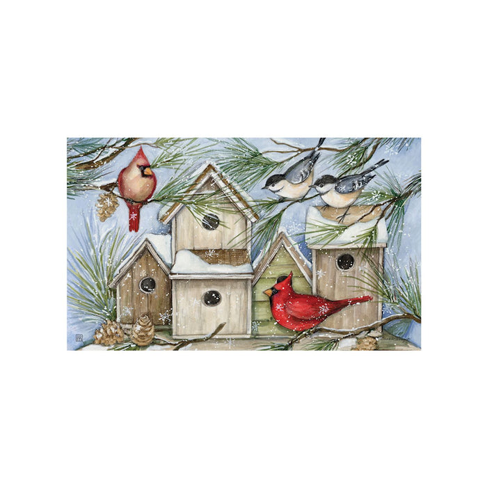 Mat Mate - Winter Bird Houses