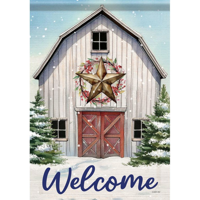 Garden Flag - Welcome Barn
