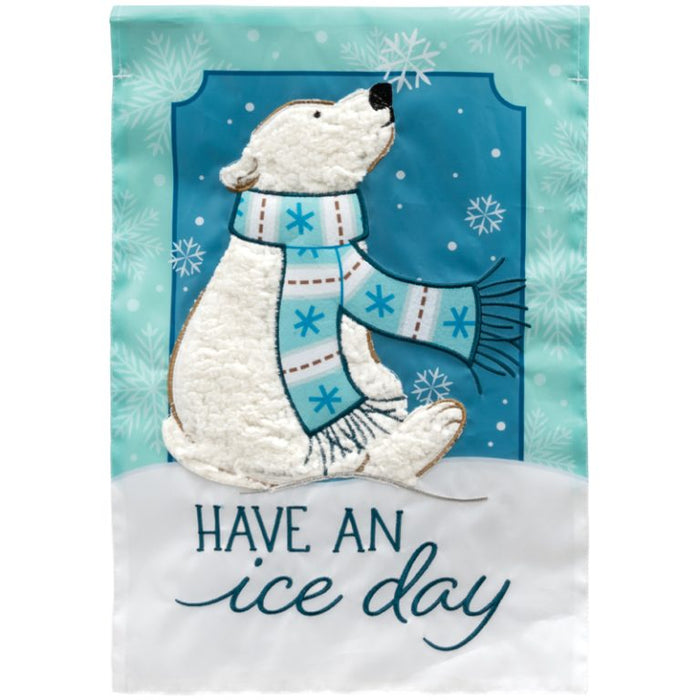 Garden Flag - Ice Day
