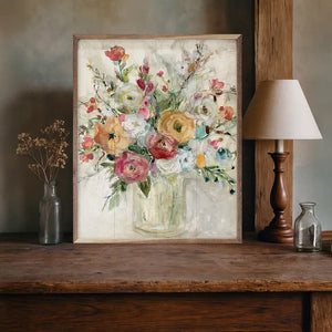 Contemporary Bouquet Wall Art