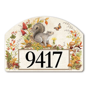 Yard DeSign - Fall Squirrel
