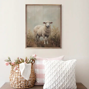 Sheep in the Field Wall Art
