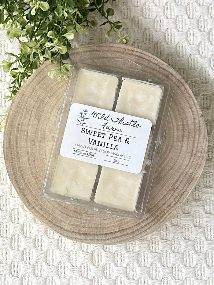 Wax Melts - Sweet Pea & Vanilla