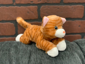 Orange Tabby Stuffed Animal Scoopz