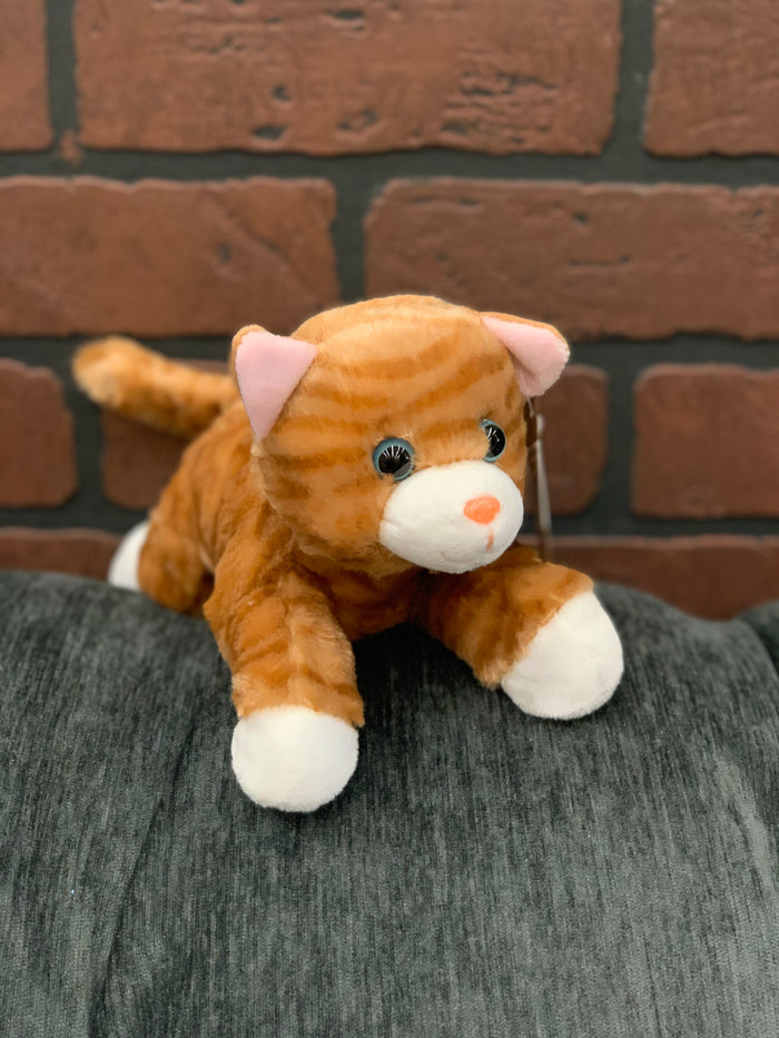 Orange Tabby Stuffed Animal Scoopz
