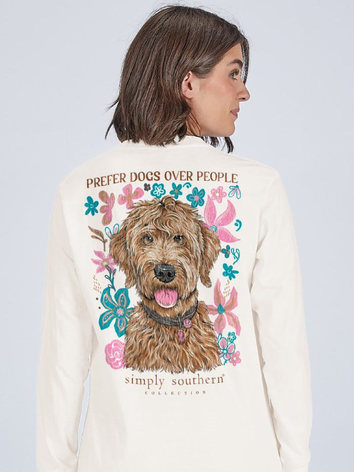 Simply Southern LS Tee - Dog People Linen