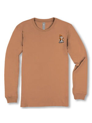Simply Southern LS Tee - Ghost Chesnut