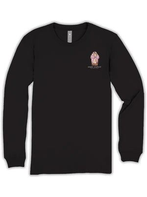Simply Southern LS Tee - Nicer Black