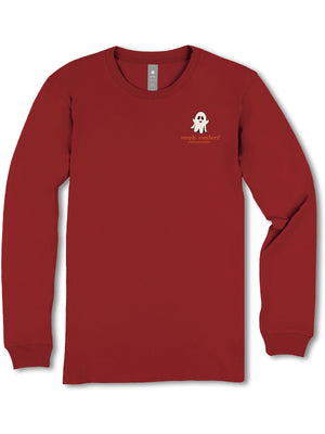 Simply Southern LS Tee - Pumpkin Carmine