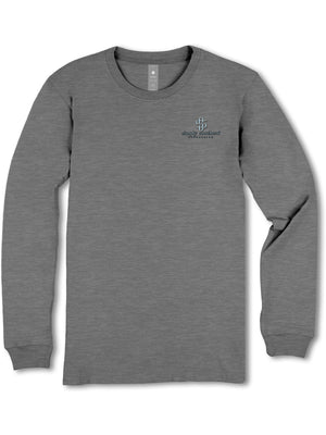 Simply Southern LS Tee - Shine Dark Heather