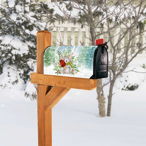 Mailbox Cover - Winter Mouse
