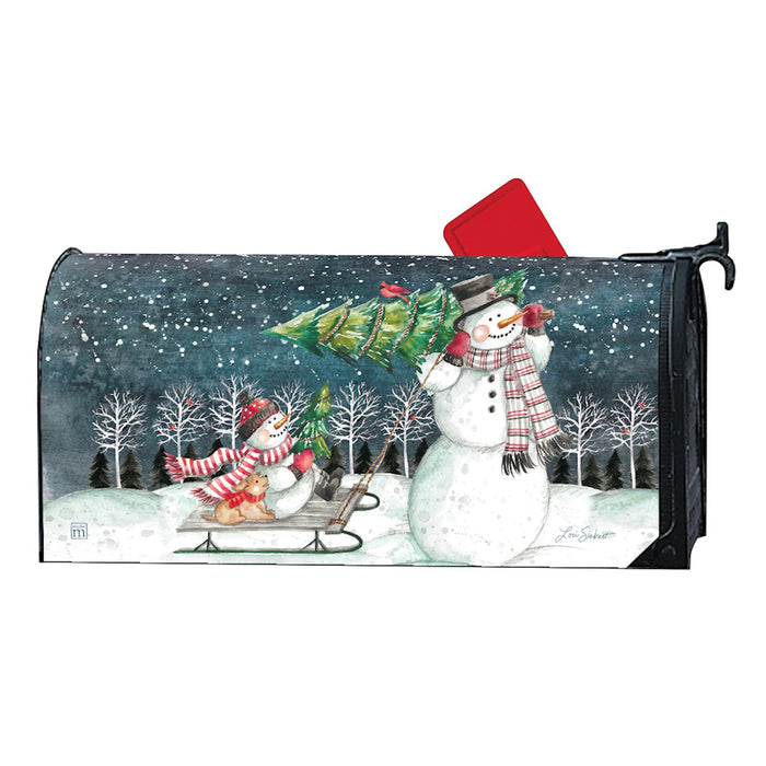 Mailbox Cover - Making Memories Snowmen