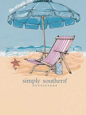 Simply Southern Tee - Beach Splash