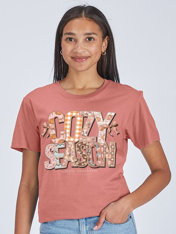 Simply Southern Tee - Cozy Maple