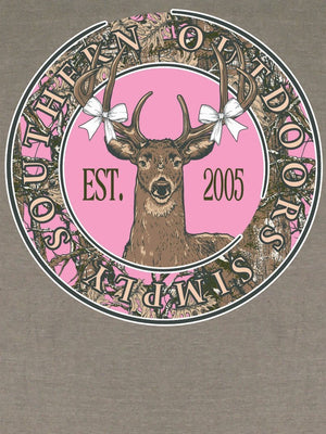 Simply Southern Tee - Deer Desert Heather