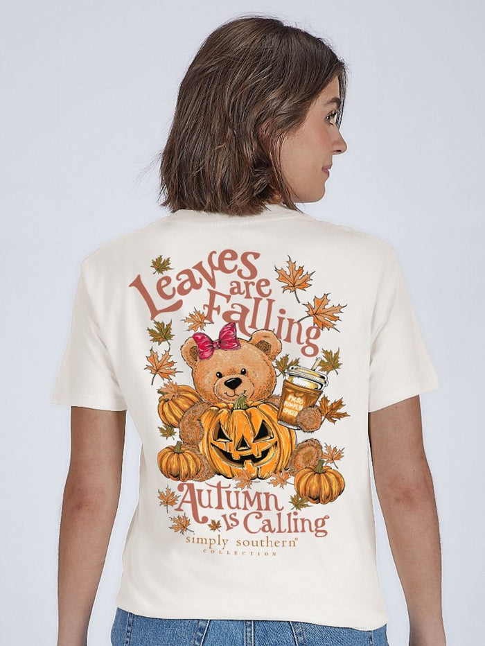 Simply Southern Tee - Teddy Fall Linen