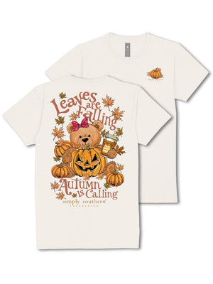 Simply Southern Tee - Teddy Fall Linen