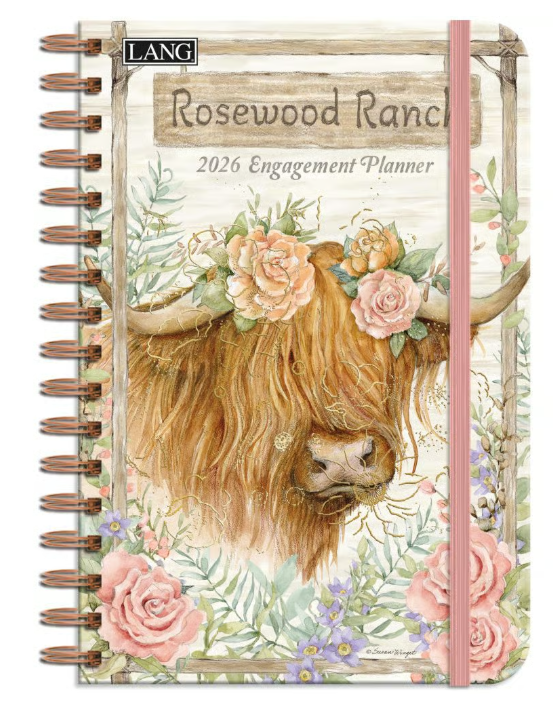 Lang Engagement Spiral Planner - Rosewood Ranch