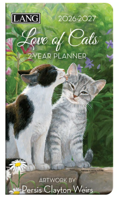 Lang 2-Year Planner - Love of Cats