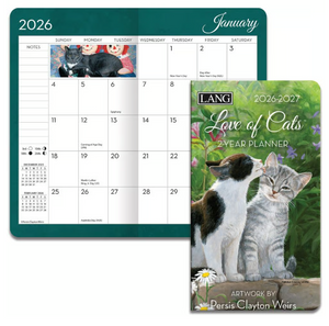 Lang 2-Year Planner - Love of Cats