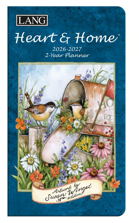 Lang 2-Year Planner -  Heart & Home