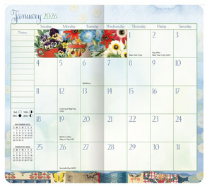 Lang 2-Year Planner - Garden Botanicals