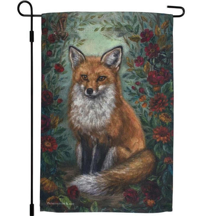 Garden Flag - Fall Fox
