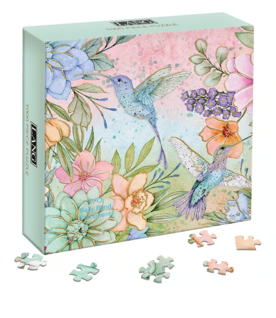 Lang 1000 Piece Puzzle - Hummingbird Garden
