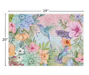 Lang 1000 Piece Puzzle - Hummingbird Garden
