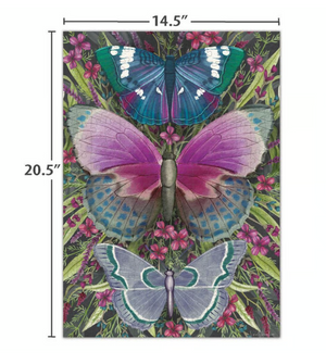 Lang 300 Piece Puzzle - Midnight Garden Butterflies