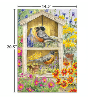 Lang 300 Piece Puzzle - Birdhouse Bloom