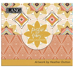 Lang Daily Calendar Flip - Positive Vibes