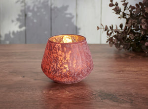 Burgundy Candle Holder