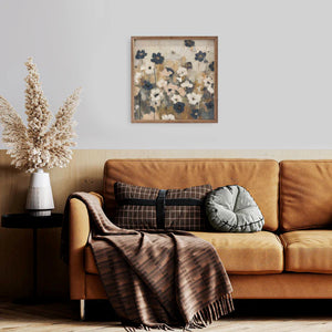Abstracted Florals Wall Art 16x16