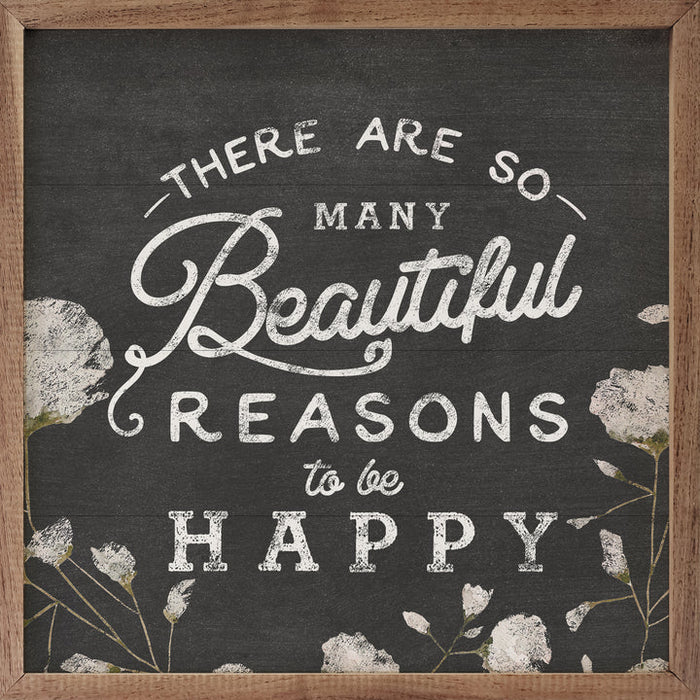 Beautiful Reasons to be Happy II Wall Art