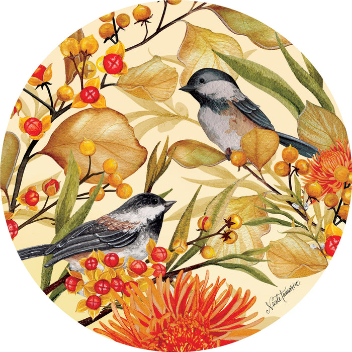 Stepping Stone - Chickadees and Berries