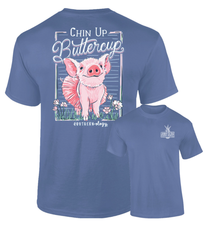 Southernology Tee - Chin Up Buttercup