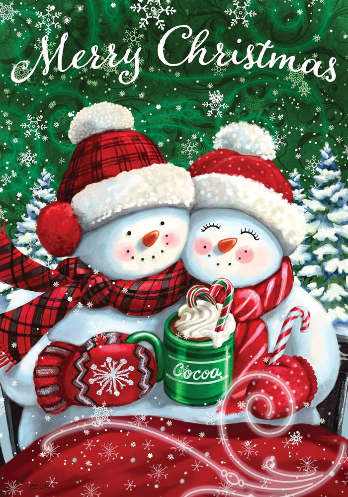 Garden Flag - Cocoa Couple