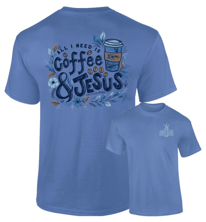 Southernology Tee - Coffee and Jesus