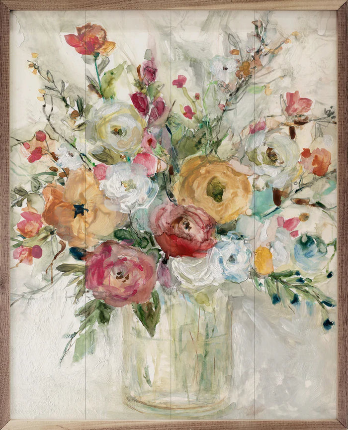 Contemporary Bouquet Wall Art