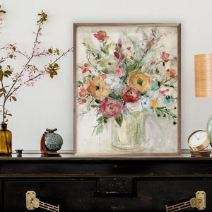 Contemporary Bouquet Wall Art