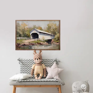 White Bridge Wall Art
