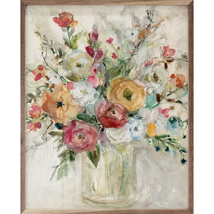 Contemporary Bouquet Wall Art