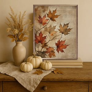 Fall Leaves Wall Art